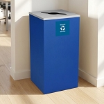 Kaleidoscope Square Container with Magnet Bin Decals | Denver Compliant