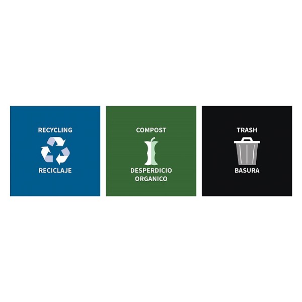 Matching lid labels available 