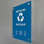 Single Stream PVC Wall Sign | Denver, CO Compliant | 11
