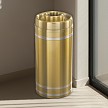 In Satin Brass with Satin Aluminum Bands 