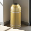 Capri Waste Receptacle with Open Dome-Top - BE 