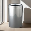 in satin aluminum 